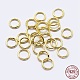 925 anillos redondos de plata esterlina STER-F036-03G-0.5x5-1