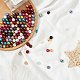 Umweltfreundliche runde Perlen aus gefärbtem Glasperlen HY-PH0011-02-8mm-7