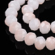 Brins de perles de verre imitation jade bicolores GLAA-T033-01C-02-3