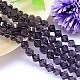 Faceted Polyhedron Imitation Austrian Crystal Bead Strands G-M183-10mm-22A-1