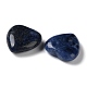Piedras naturales de palma de corazón de sodalita G-M416-09E-2