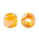 TOHOラウンドシードビーズ  日本製シードビーズ  （111b）ヒヤシンスオレンジの透明な光沢  11/0  2.2mm  穴：0.8mm  約50000個/ポンド SEED-TR11-0111B-3