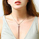 Shegrace 925 collares con colgante de plata esterlina JN770C-4