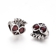 Antique Silver Plated Alloy European Beads MPDL-L029-P01-AS-2