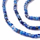 Natürlicher Lapislazuli Perlenstränge&nbsp;X-G-L581C-001-2