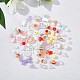 150 Pieces Random Rose Acrylic Beads Bear Pastel Spacer Beads Butterfly Loose Beads for Jewelry Keychain Phone Lanyard Making JX543A-2