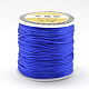 ナイロン糸  ラットテールサテンコード  ブルー  1mm程度  約76.55ヤード（70m）/ロール NWIR-Q010A-F227-2