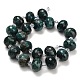 Natürliche Apatit Perlen Stränge&nbsp;G-L642-I08-18x13mm-3
