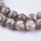 Chapelets de perles maifanite/maifan naturel pierre  X-G-I187-8mm-01-3