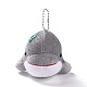 Pp cotone mini animale giocattoli di peluche decorazione ciondolo delfino HJEW-C002-01B-1