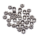 Perlas espaciadoras de plata tibetana AA220-NF-4