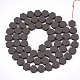 Spray Painted Non-magnetic Synthetic Hematite Beads Strands G-T116-03B-20-2