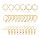CHGCRAFT Brass Earring Hooks KK-CA0001-60G-1