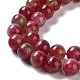 Dyed Natural Malaysia Jade Beads Strands G-G021-02A-01-4
