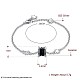 Модные браслеты из стерлингового серебра BJEW-BB22423-7