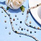 Brins de perles d'amazonite de fleurs naturelles X-G-G545-06-3