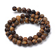 Natural Tiger Eye Round Bead Strands X-G-T055-6mm-04-2