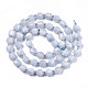 Chapelets de perles en aigue-marine naturelle G-N328-021-2