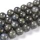 Pierre naturelle perles rondes de labradorite brins G-E251-33-12mm-4