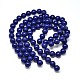 Dyed Lapis Lazuli Round Beads Strands G-N0139-01-18mm-2
