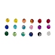 Transparent Crackle Glass Beads CCG-JP0001-02C-2