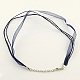 Collar de cuerda múltiple para hacer joyas NJEW-R218-19-2