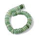 Natürlichen grünen Aventurin Perlen Stränge G-F743-01C-01-3