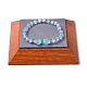 Square Wood Pesentation Jewelry Bracelets Display Tray ODIS-P008-16A-5