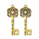 Alliage de style tibétain clés grand squelette pendentifs X-GLF9750Y-NF-3