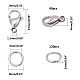 304 Stainless Steel Lobster Claw Clasps STAS-PH0019-53P-2