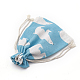 Polycotton(Polyester Cotton) Packing Pouches Drawstring Bags ABAG-S003-01A-3