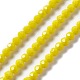Brins de perles de verre à facettes (32 facettes) EGLA-J042-35B-01-1