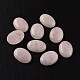 Cabochons de quartz rose naturelle ovale G-I171-22x30mm-07-1