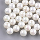 Perles en acrylique de perle d'imitation OACR-S024-15-8mm-1