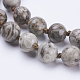 Natural Maifanite/Mai Fan Stone Beaded Necklaces NJEW-P202-60-A36-2