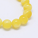 Resin Imitation Amber Beads Stretch Bracelets BJEW-E337-09B-2