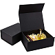 Benecreat 2 Uds caja de regalo magnética negra caja de presentación rectangular de 22x16x10 cm con tapa de sello magnético para bodas fiestas cumpleaños navidad CON-BC0005-88A-1