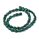Synthetic Malachite Beads Strands G-Z006-A06-3