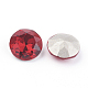 Apuntado hacia atrás & dorso plateado Diamante de imitación de cristal Cabujones RGLA-J012-10mm-227-2