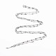 201 Stainless Steel Star & Oval Link Chains STAS-N092-107-3