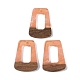 Подвески из смолы и дерева WOOD-F015-11B-1