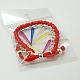 Fashion CCB Plastic Spike Bracelets BJEW-JB00634-03-3