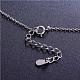 Ожерелье лариат с кулоном из стерлингового серебра shegrace Fashion Filigree 925 JN171A-4