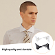 Chgcraft 20pcs pinces à cravate en fer 2 couleurs FIND-CA0004-02-6