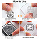 Custom PVC Plastic Clear Stamps DIY-WH0618-0072-3