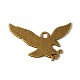 Tibetan Style Alloy Eagle/Hawk Charm Pendants X-TIBEP-S187-AB-NR-2
