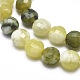 Hilo de abalorios de jade natural de limón G-G792-22-3