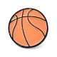 Emaillebrosche aus Basketballlegierung JEWB-K005-04-1