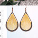 Boucles d'oreilles pendantes en alliage de style bohème EJEW-F238-06D-2