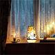 Pellicola per lampada in pvc per lampada a sospensione leggera colorata fai da te Vaso di vetro smerigliato DIY-WH0513-003-5